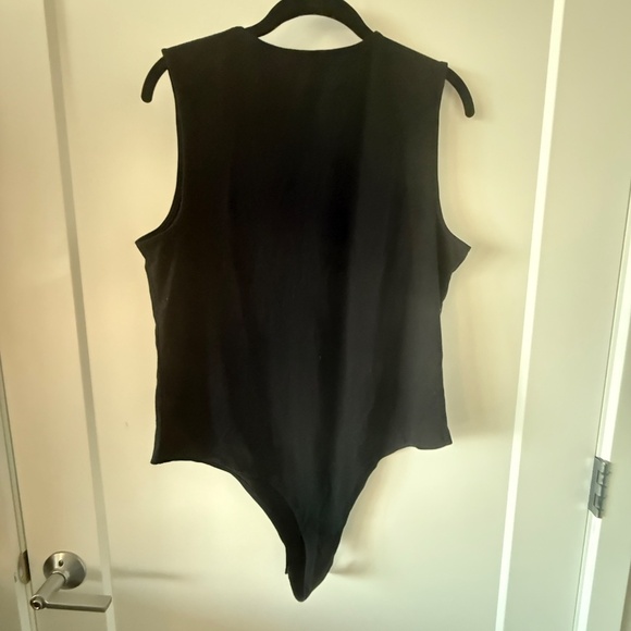 A New Day Sleeveless Black Bodysuit – Size Large - Picture 3 of 3